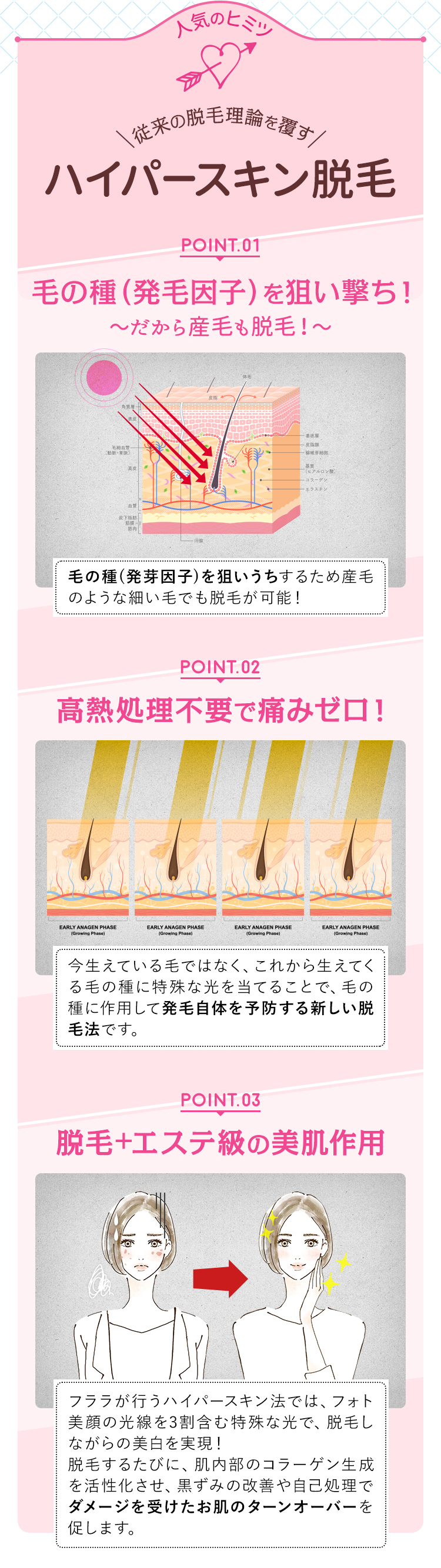 人気のヒミツ ハイパースキン法